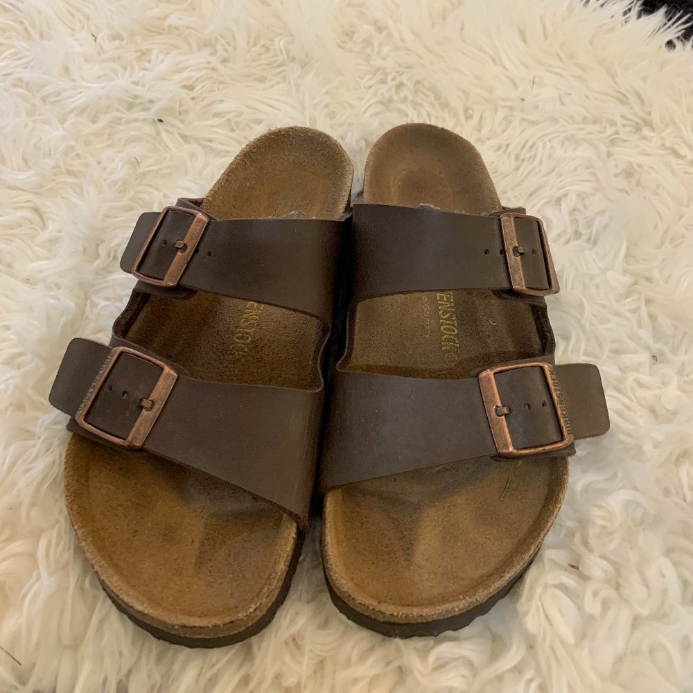 Brown Womens Birkenstocks
